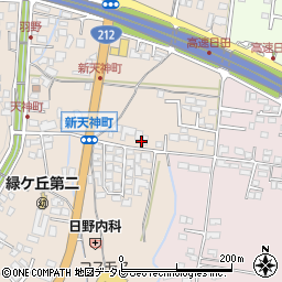 大分県日田市天神町55周辺の地図