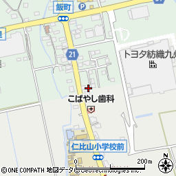 佐賀県神埼市神埼町的60-11周辺の地図