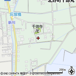 福岡県久留米市北野町十郎丸2065周辺の地図