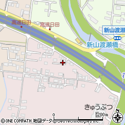 大分県日田市西有田172-11周辺の地図