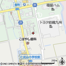 佐賀県神埼市神埼町的57-23周辺の地図