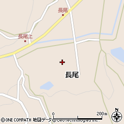 佐賀県伊万里市黒川町長尾周辺の地図