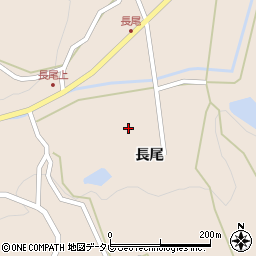 佐賀県伊万里市黒川町（長尾）周辺の地図