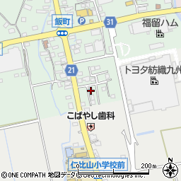 佐賀県神埼市神埼町的57-5周辺の地図