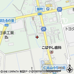 佐賀県神埼市神埼町的86周辺の地図