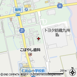 佐賀県神埼市神埼町的57-26周辺の地図