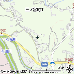 大分県日田市西有田1220周辺の地図