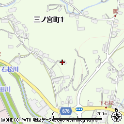 大分県日田市西有田1228-2周辺の地図