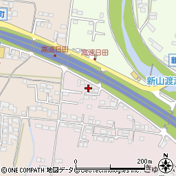 大分県日田市西有田209-1周辺の地図