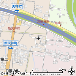 大分県日田市天神町11周辺の地図