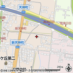 大分県日田市天神町12-26周辺の地図