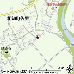 佐賀県唐津市相知町佐里2158周辺の地図