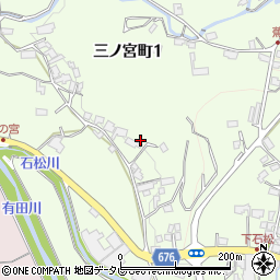 大分県日田市西有田1226-1周辺の地図