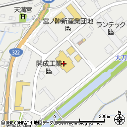 九州日野自動車株式会社久留米支店　総務・営業部部品課周辺の地図