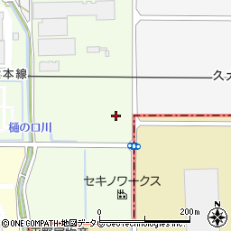 カトーレック株式会社　福岡南営業所周辺の地図
