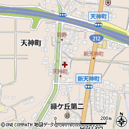 日田天神郵便局 ＡＴＭ周辺の地図