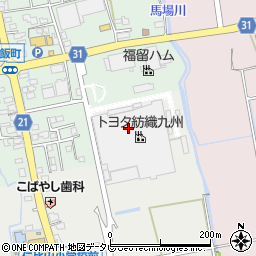 トヨタ紡織九州労働組合周辺の地図