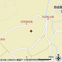 大分県玖珠郡玖珠町日出生2457-1周辺の地図