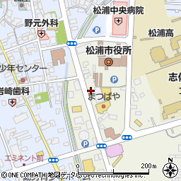 ドコモショップ松浦店周辺の地図
