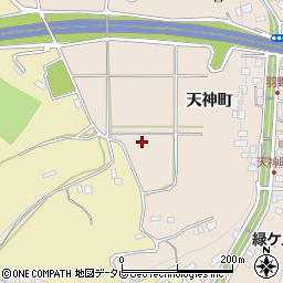 大分県日田市天神町387周辺の地図