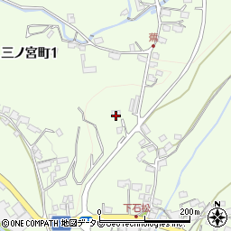大分県日田市西有田1518-3周辺の地図