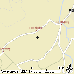 大分県玖珠郡玖珠町日出生2458周辺の地図