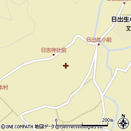 大分県玖珠郡玖珠町日出生2457周辺の地図