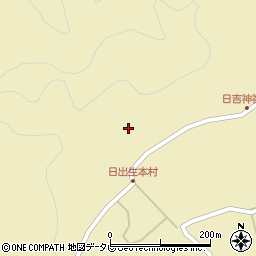 大分県玖珠郡玖珠町日出生2529周辺の地図