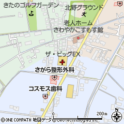 筑邦銀行ザ・ビッグ北野店 ＡＴＭ周辺の地図