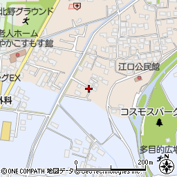 福岡県久留米市北野町今山210周辺の地図