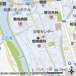 有限会社長崎医学中央検査室　松浦営業所周辺の地図