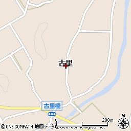 佐賀県伊万里市南波多町古里周辺の地図