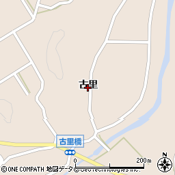 佐賀県伊万里市南波多町（古里）周辺の地図