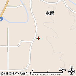 佐賀県伊万里市南波多町水留1414周辺の地図