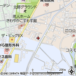 福岡県久留米市北野町今山13周辺の地図