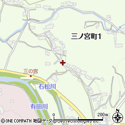 大分県日田市西有田1238-2周辺の地図