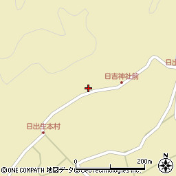 大分県玖珠郡玖珠町日出生2521周辺の地図
