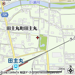 福岡県久留米市田主丸町田主丸1085周辺の地図