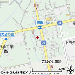 佐賀県神埼市神埼町的68周辺の地図