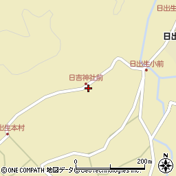 大分県玖珠郡玖珠町日出生2448-2周辺の地図