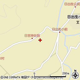 大分県玖珠郡玖珠町日出生2462周辺の地図