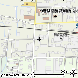鳥越製粉株式会社　吉井工場周辺の地図