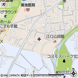 福岡県久留米市北野町今山189周辺の地図