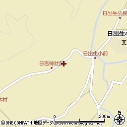 大分県玖珠郡玖珠町日出生2465周辺の地図