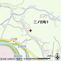 大分県日田市西有田1238-3周辺の地図