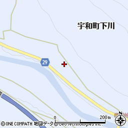 愛媛県西予市宇和町下川200周辺の地図