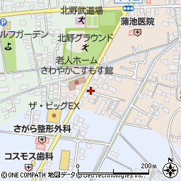 福岡県久留米市北野町今山6周辺の地図