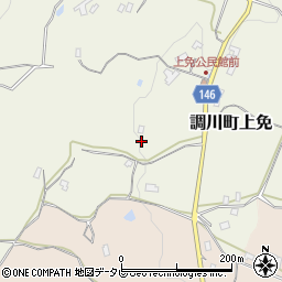 長崎県松浦市調川町上免543周辺の地図