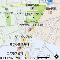 福岡県久留米市北野町今山2周辺の地図