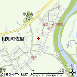 佐賀県唐津市相知町佐里2658-2周辺の地図